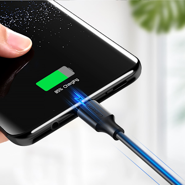 Ugreen US287 60114 Kabel USB-A/USB-C 3A 0.25m - Svart