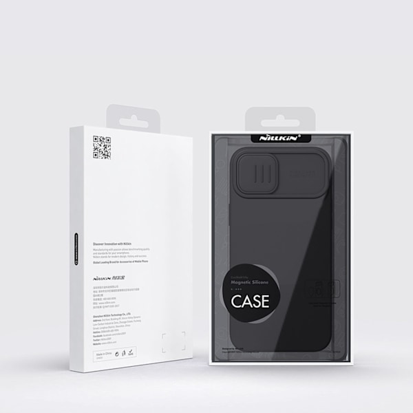 Nillkin CamShield Magnetiskt Silikonskal för iPhone 14 Plus/ Mag