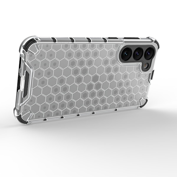 Samsung Galaxy S23+ Fodral Honeycomb Blå - Robust Hybriddesign