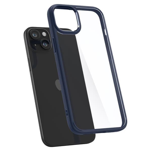 Spigen Crystal Hybrid Fodral för iPhone 15 Plus - Transparent Bl