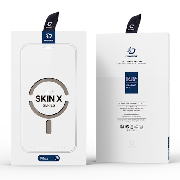Dux Ducis Skin X Pro Fodral för iPhone 14 Plus med MagSafe och F