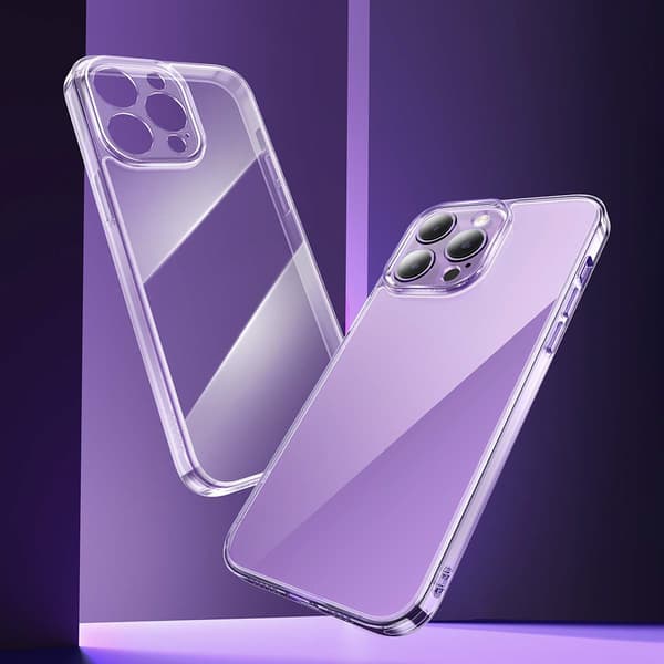 Baseus Corning Skyddande Fodral för iPhone 14 Pro Max/ Transpare