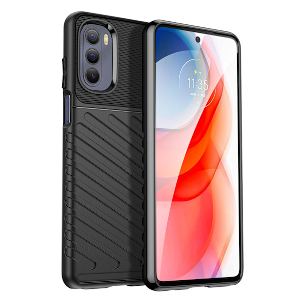Thunder Skal Flexibel Pansaröverdrag för Motorola Moto G Stylus