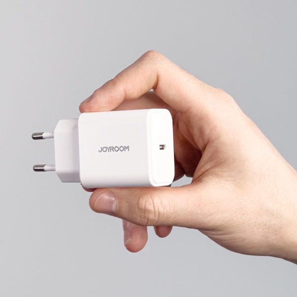 Joyroom Snabbladdare JR-TCF06 20W USB-C PD med USB-C / Lightning
