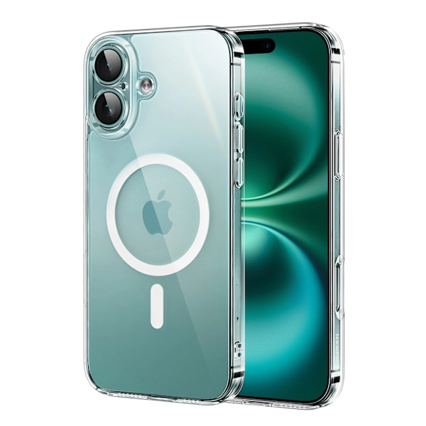 Ugreen Classy Clear Magnetisk Fodral för iPhone 16 Plus - transp