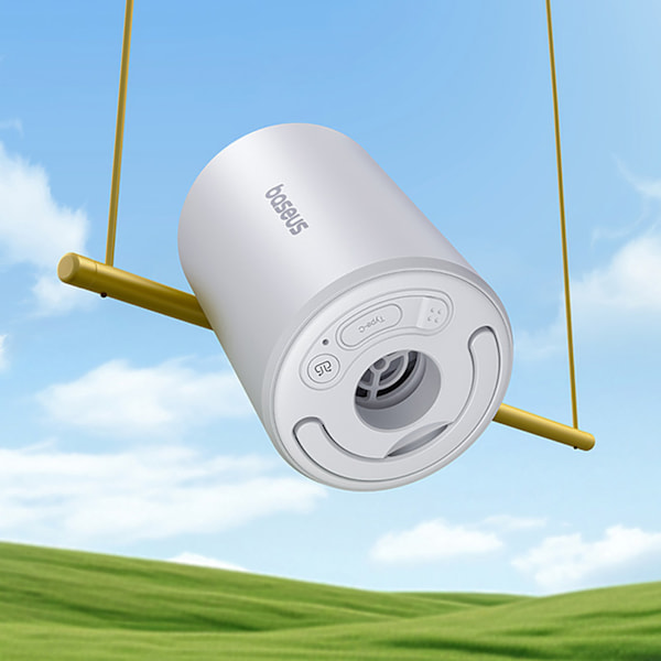 Baseus PocketGo Pro Portabel Pump med Lufttömning och LED-fickla