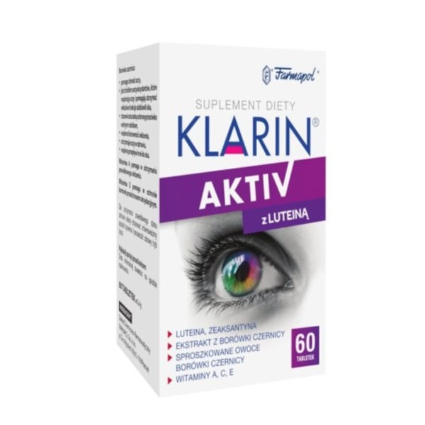 Klarin Aktiv 60 tabletter - Naturlig immunförstärkare för övergr