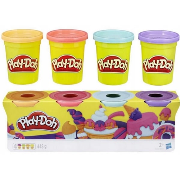 Leklera/ Hasbro/ Färgglad Modellera/ 4-pack