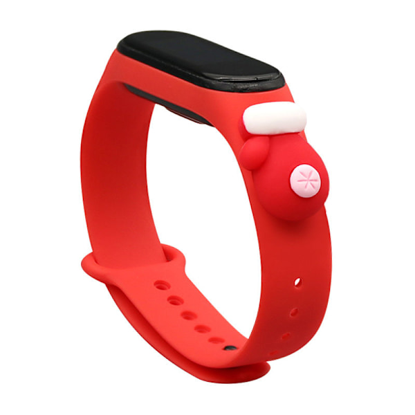 Julklappsarmband för Xiaomi Mi Band 4 / Mi Band 3 - Silikonarmba