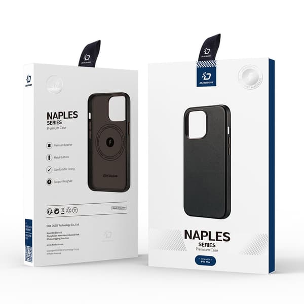 Dux Ducis Naples Läderfodral för iPhone 14 Plus (MagSafe-kompati