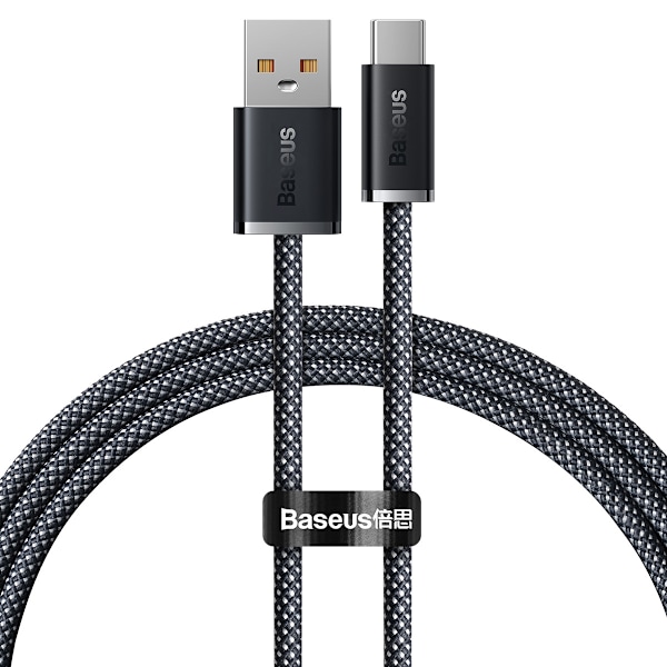 Baseus Dynamic Serien Kabel USB till USB Typ C 100W 1m Grå (CALD