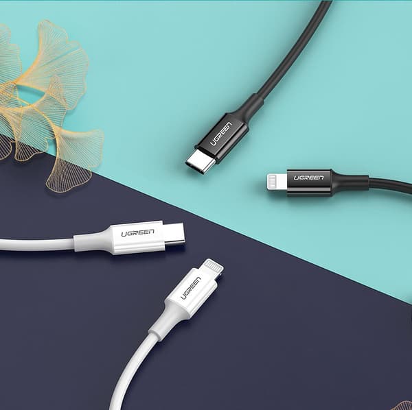 Ugreen US171 Lightning till USB-C Kabel - MFi PD 20W/ 480Mb/s/ 1