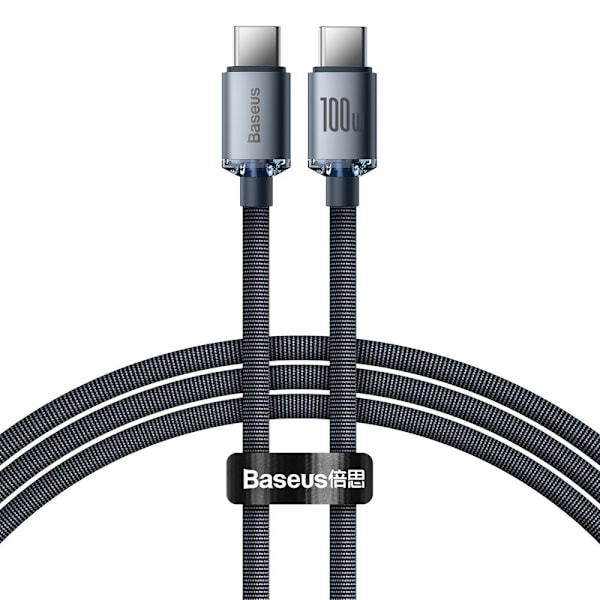 Baseus CAJY000601 USB-C till USB-C Kabel PD 100W 5A 480Mb/s 1/2m