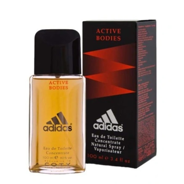 Adidas Active Bodies Parfymad Toalettvatten/ 100 ml.