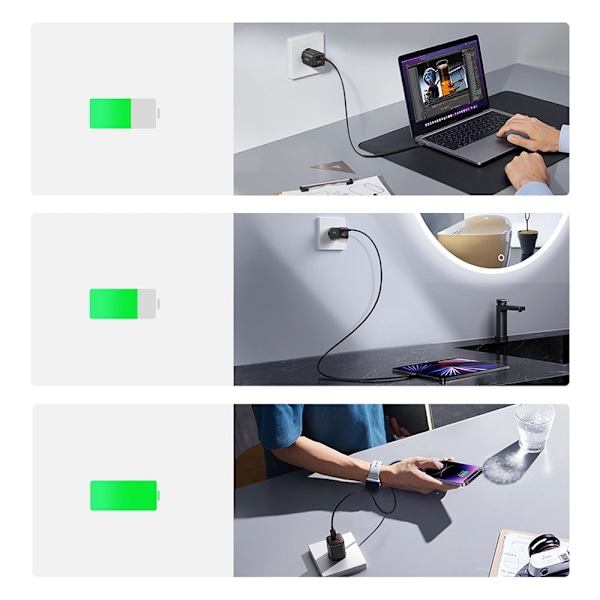Joyroom JR-TCF08EU Snabbladdare/ Speed Series 30W USB-A/USB-C PD