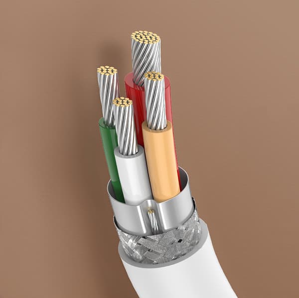 Ugreen USB-C till USB-C Kabel (PD QC AFC) 0.5m - Vit
