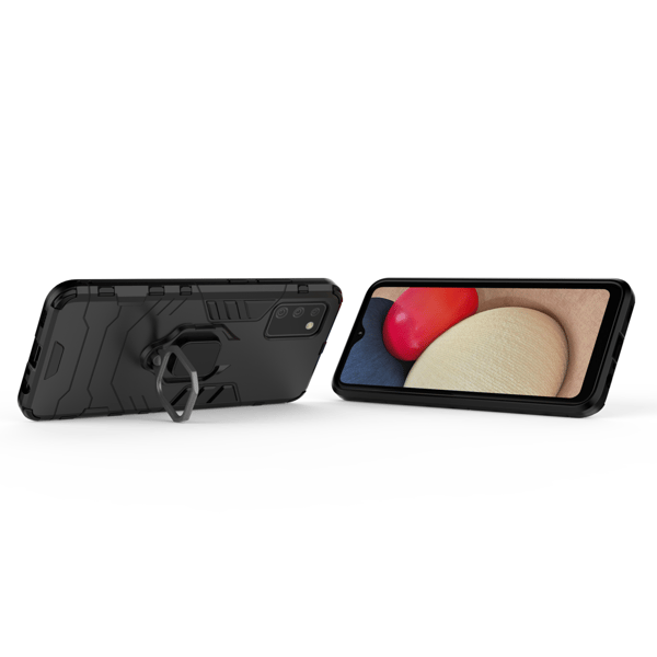 Skyddande Hybridfodral med Magnetfäste för Samsung Galaxy A03s (