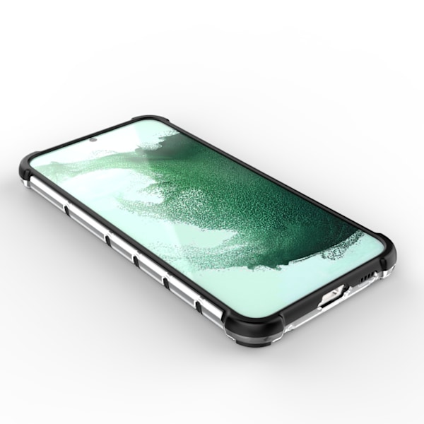 Samsung Galaxy S23+ Fodral Honeycomb Blå - Robust Hybriddesign