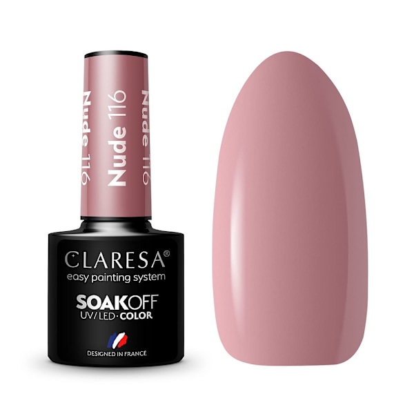 Claresa Soak Off UV/LED Naken Hybridlack 116/ 5g