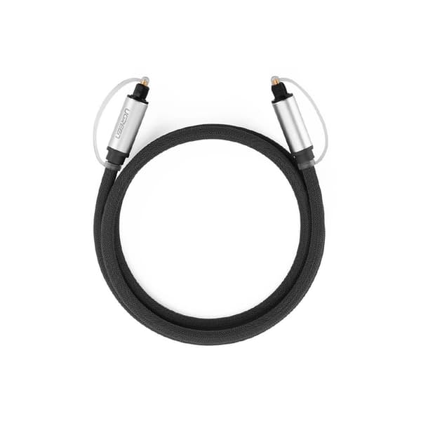 Ugreen AV108 10539 Optisk Toslink/SPDIF-kabel 1m - Grå