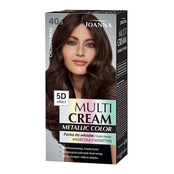 Joanna Multi Cream Färg 5D Hålfärg 40.5 Kall Brun