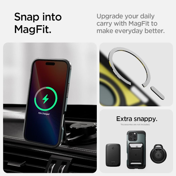 Spigen Tough Armor MagSafe mobilfodral med stöd för iPhone 16 Pr