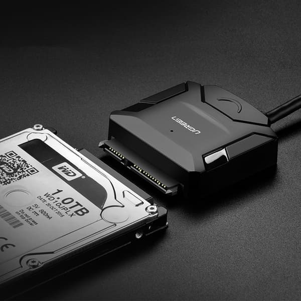 Ugreen USB-A 3.0 till SATA Adapter för 2.5''/3.5'' Hårddiskar -