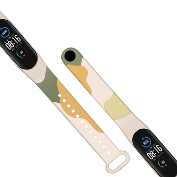 Kamelonmönstrat Silikonarmband för Xiaomi Mi Band 4 / Mi Band 3
