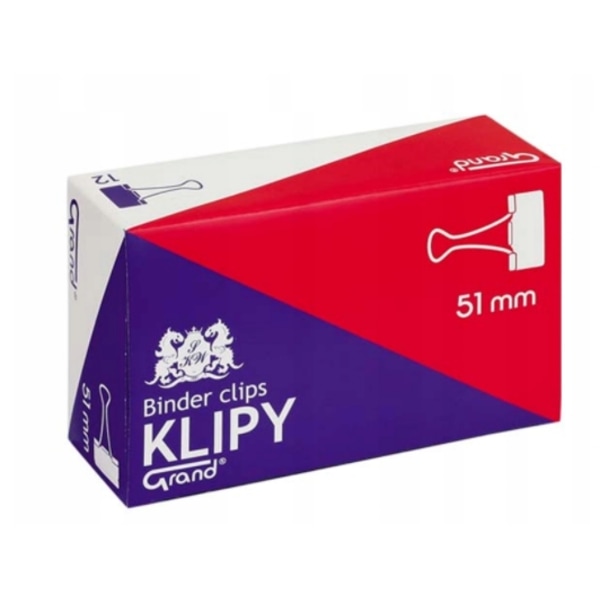 Buntklämmor/ 51 mm/ 12-pack
