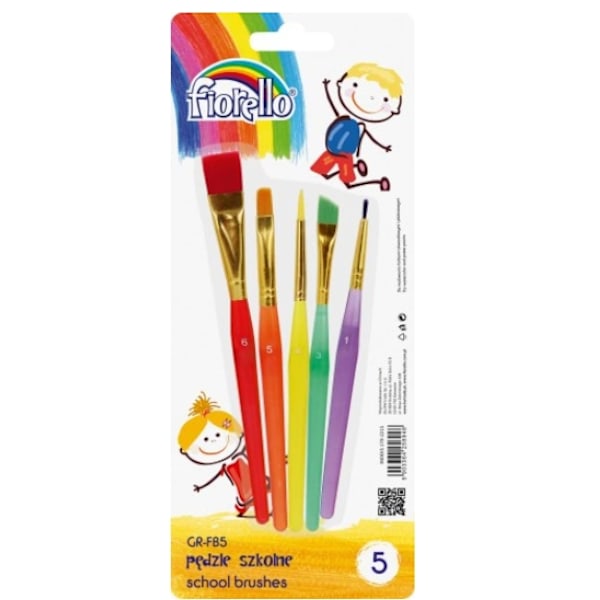 Pennsetet Fiorello/ GR-FB5/ 5-Pack - Skolsmålpennor i Perfekt Kv