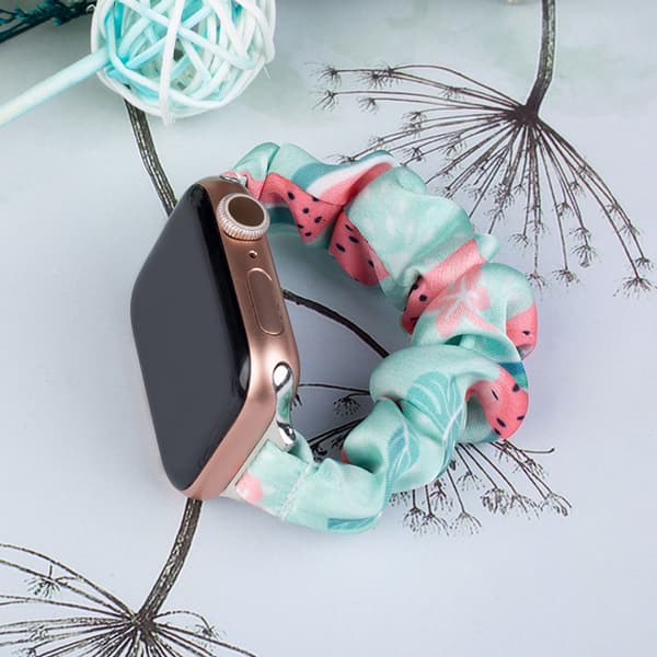 Elastiskt Tygarmband för Apple Watch 7 / 6 / 5 / 4 / 3 / 2 / SE