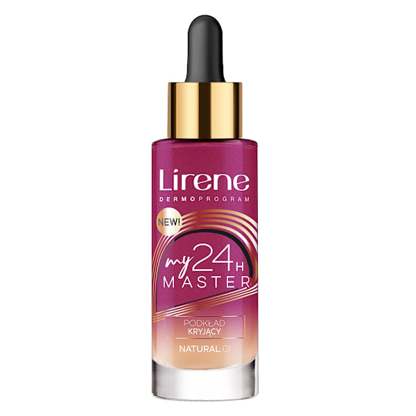 Lirene My Master Täcker Foundation 01 Naturlig/ 30 ml