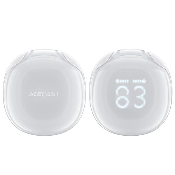 Acefast T9 Trådlösa Hörlurar Bluetooth 5.3 In-Ear - Vit