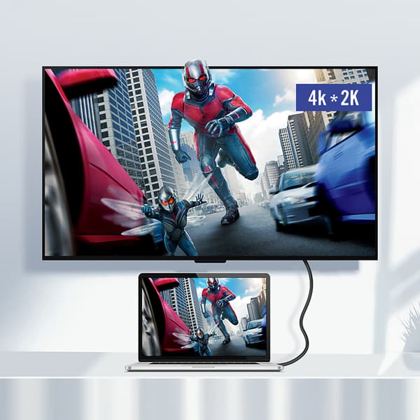 Ugreen US161 USB-C 3.1 till USB-C 3.1 Kabel 1.5m - Grå