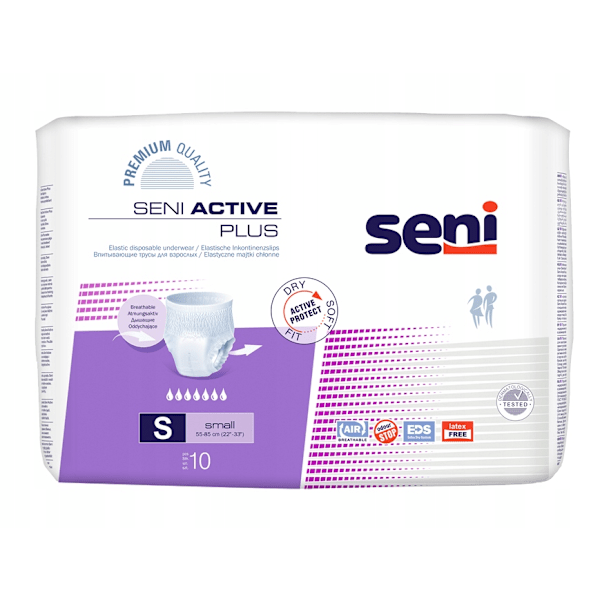 Skyddande Inkontinensunderkläder för Aktiva - Seni Active Plus (