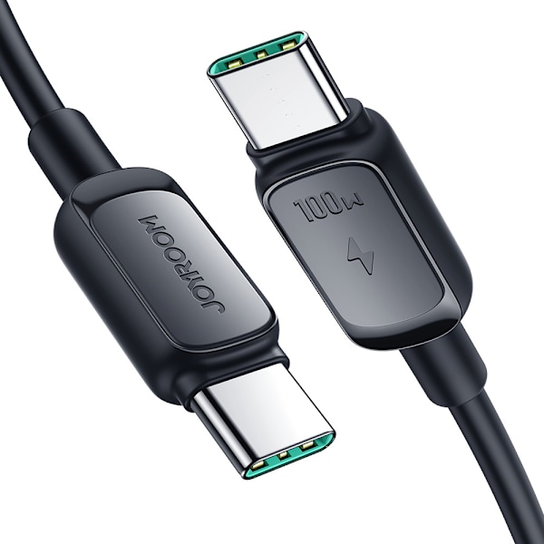 Joyroom Multi-Color USB-C till USB-C Kabel 100W 1.2 m - Svart