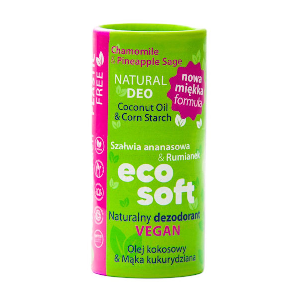 Ecosoft Luonnollinen Deodorantti Yrttipuutarha, 50 ml