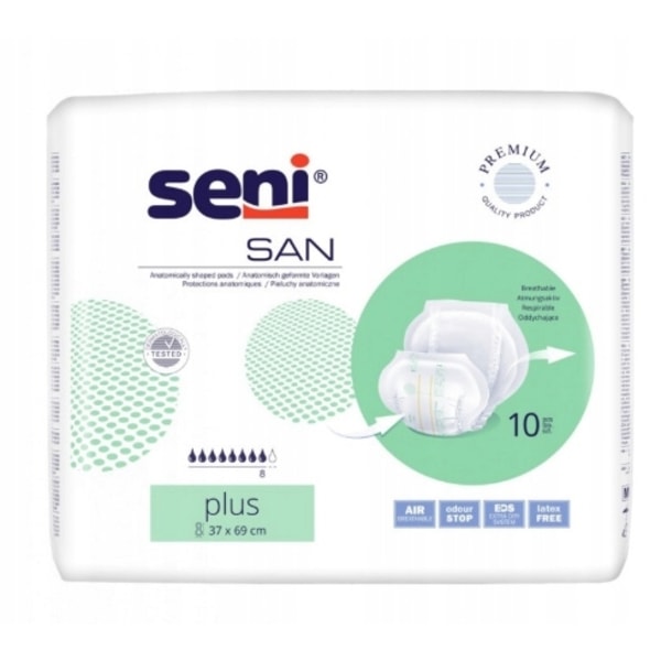 Anatomiska Blöjor Seni San Plus/ 10 stycken