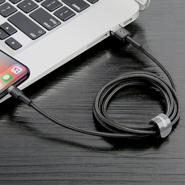 Baseus Cafule USB-A till Lightning Kabel 2.4A Snabbladdning QC 3