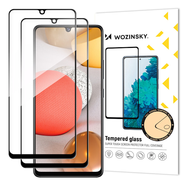 Wozinsky set 2x super hållbart härdat glas Full Glue för hela sk