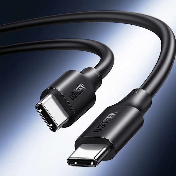 Ugreen US562 USB-C till USB-C Kabel PD QC 100W 5A 480Mb/s 1/5m S