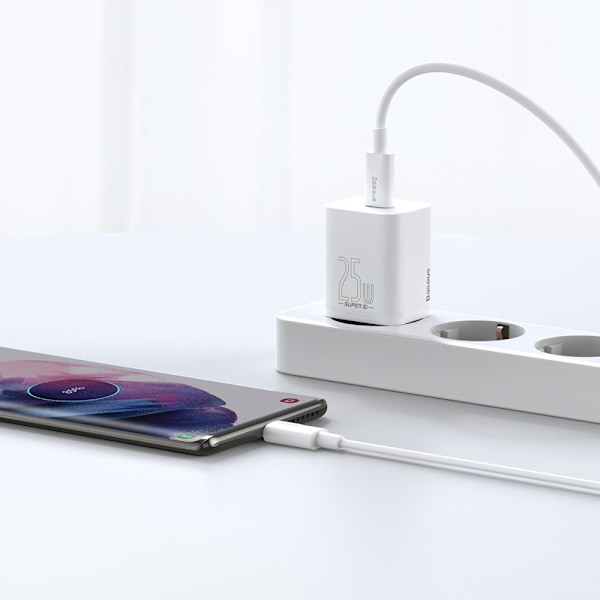 Baseus Super Si 1C USB-C Snabbladdare 25W Power Delivery Quick C