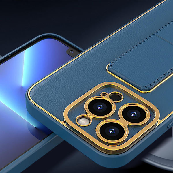 Fodral med ställ för iPhone 13 Pro Max – Lila Kickstand-design