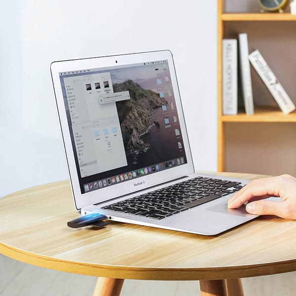Ugreen SD/microSD Kortläsare Adapter (USB-A/USB-C) Svart (CM304)