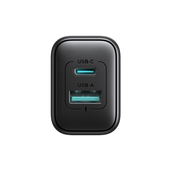 Joyroom JR-TCF13 Väggladdare USB-C/USB-A 25W SFC/PPS/PD - Svart