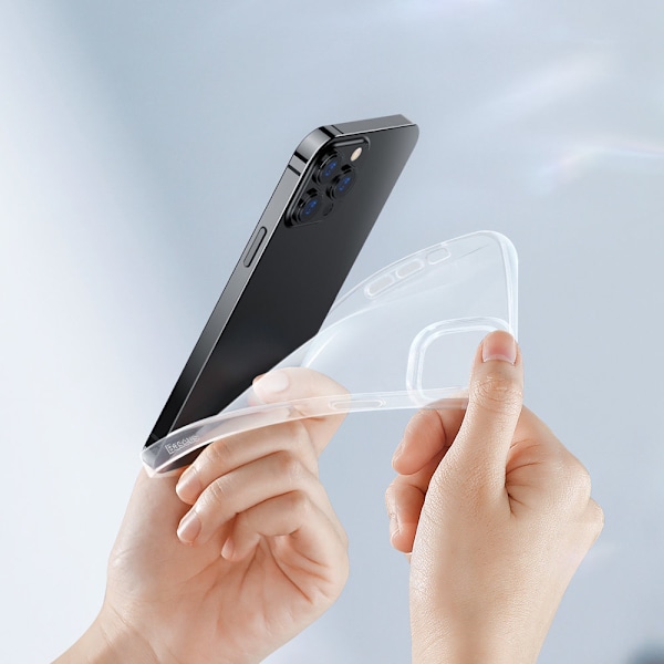 Baseus Simple Series Transparent Gel Skal för iPhone 13 Pro Max
