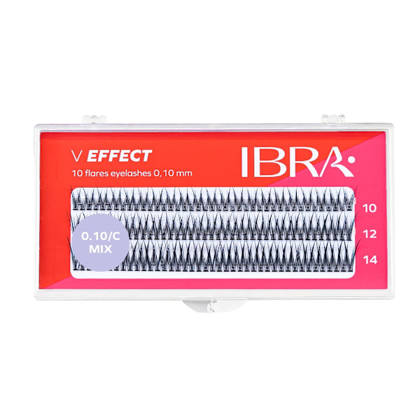 Ibra V Effekt Lösögonfransar Mix/ 120 Stk