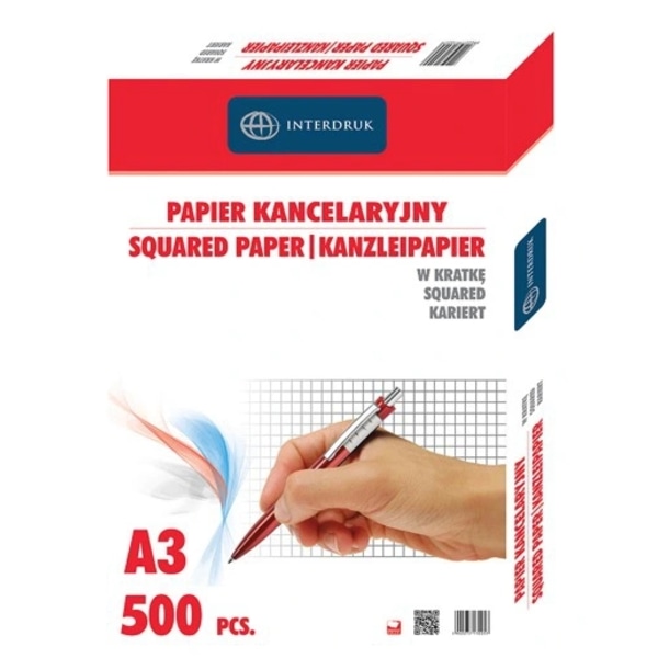 Pappersark A3/ 500 stycken