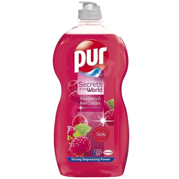 Pur Hemligheter Värld Hallon & Röd Vinbär Diskmedel/ 1/2 l