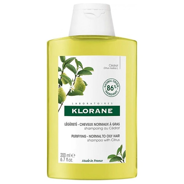 Klorane Citrusextrakt Rengörande Schampo/ 200ml.